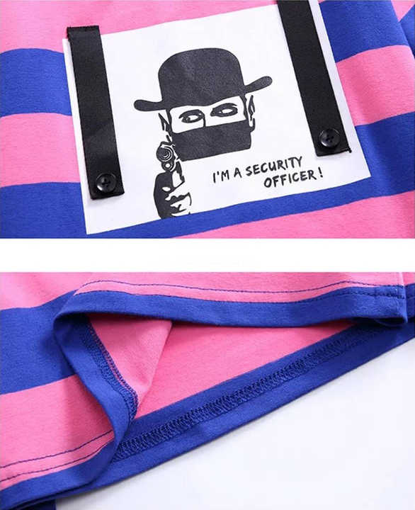 Summer baby boys clothes cotton stripe suit. 