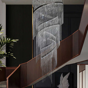 Modern crystal chandelier for banquet decoration 