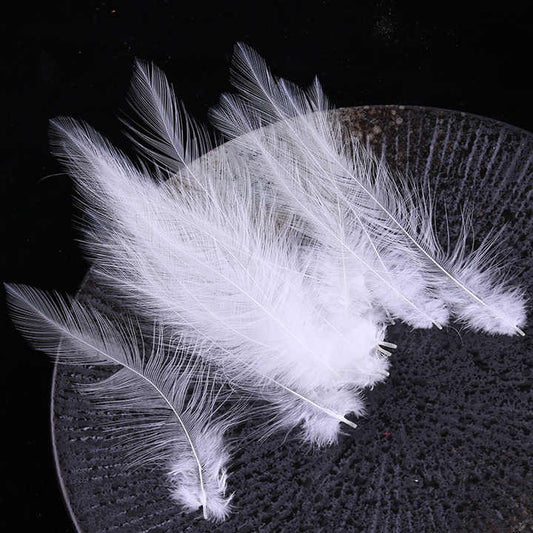 Feather Turkey Hair Earrings 