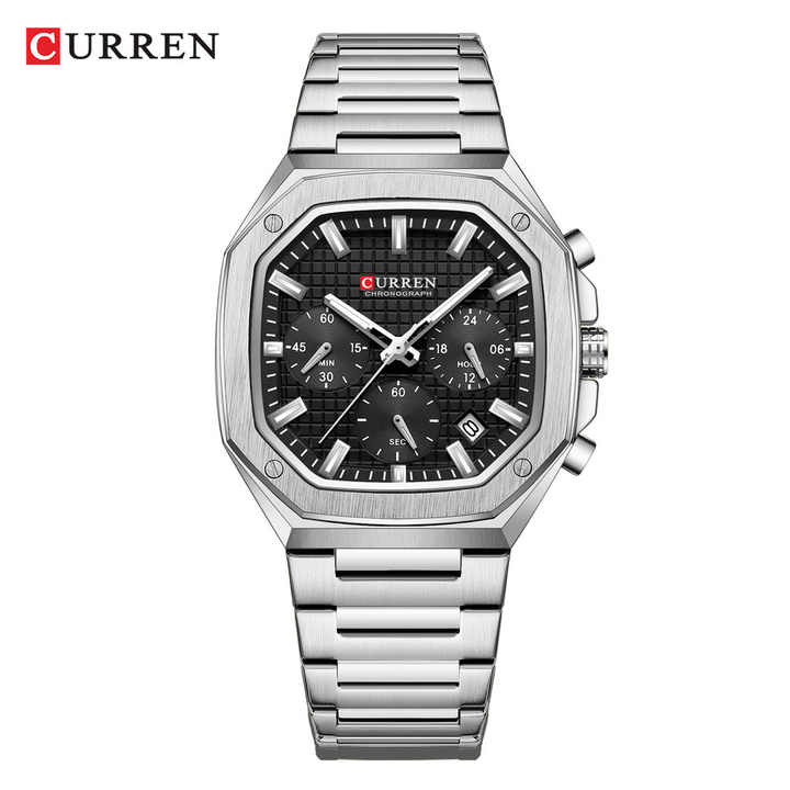 Curren 8459 Men's Chronograph Quartz Business Watch 