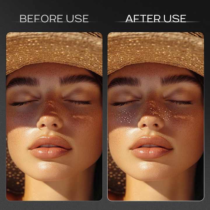 Custom Metallic Makeup Patches Waterproof Silver Gold Star Butterfly Sprinkle Glitter Freckles Tattoo Face Patches 