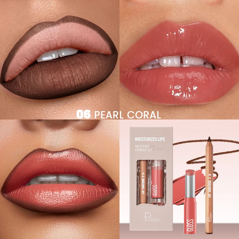 Lip makeup set