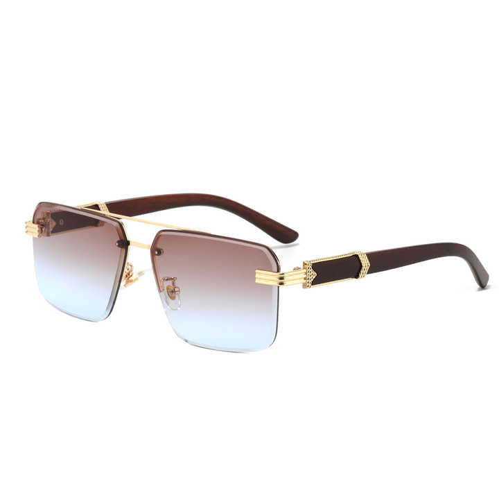 transparent metal frame