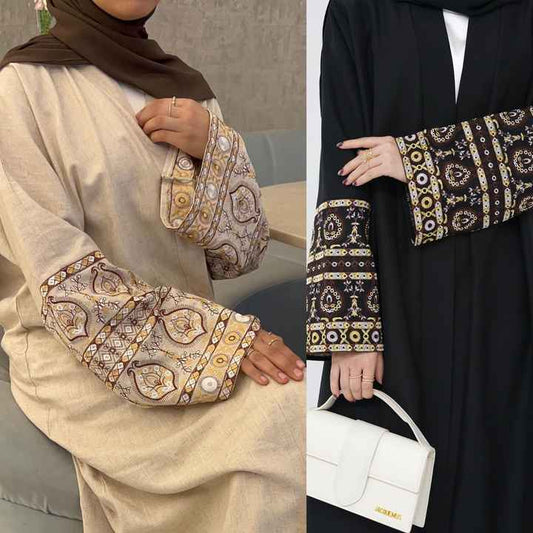 عبايات نسائيه ملونة