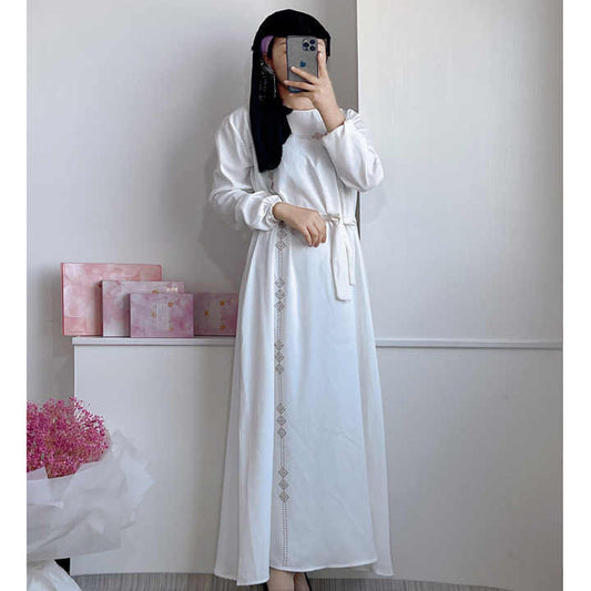 Dropshipping Muslim Dress Modesty-فستان إسلامي مفتوح