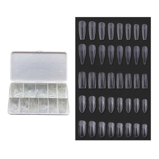 Wholesale Gel X Nail Tip Box -صندوق أطراف أظافر