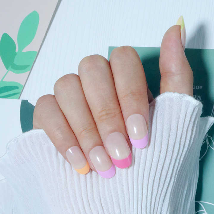 Oval Shape French Tips Press 