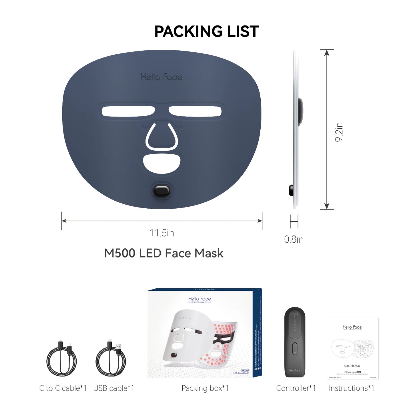 Water-based mineral oil softens tissue - PDT Led Light Therapy Machine Face