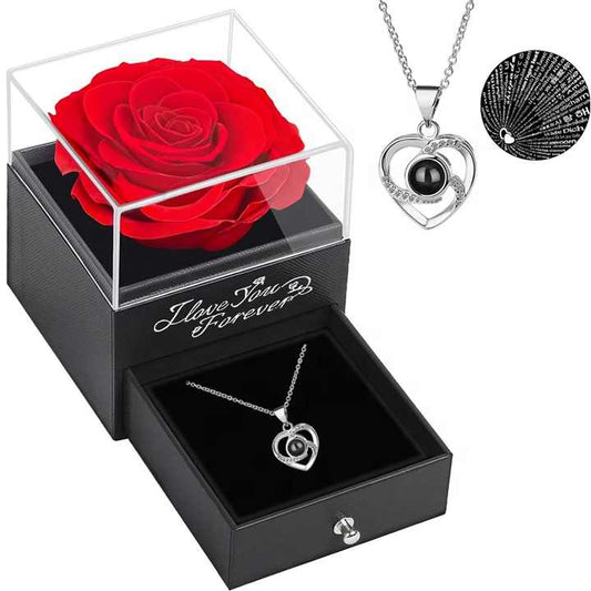 Flower Eternal Acrylic Rose Gift - Best Selling Products of the Year, Gift Box 