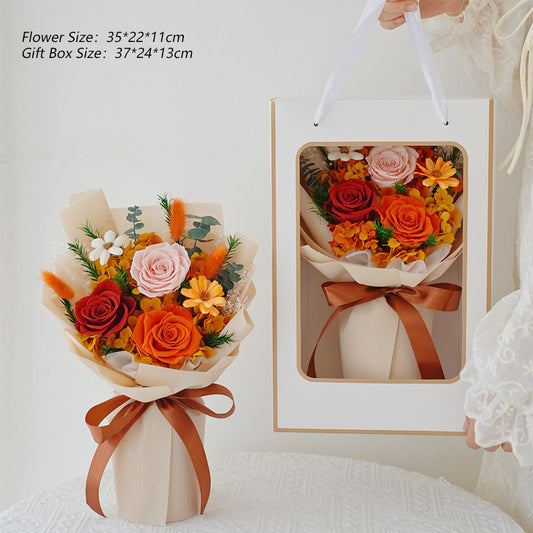 بوتيك فلاور _ ورد برتقالي