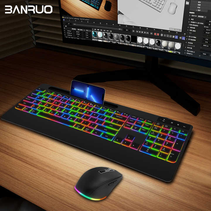 لوحة مفاتيح وأرجل RGB