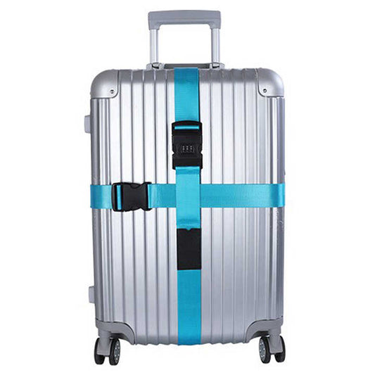 Nylon and fabric luggage belt 