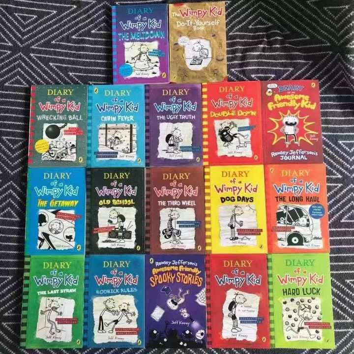 Wholesale 17 Sets Children's Diary Wmpy Kids Book Set 