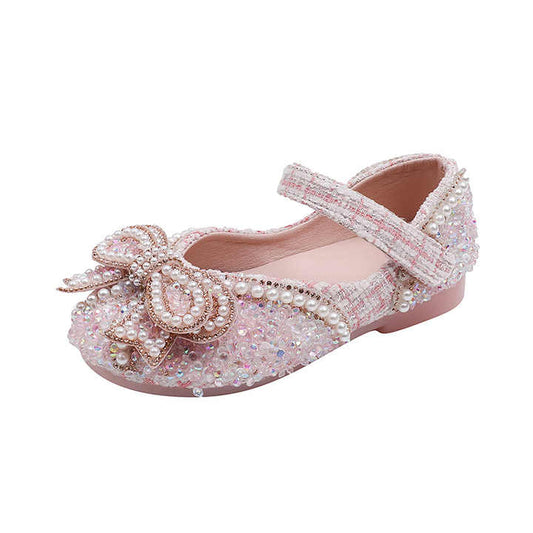 Girls' party flat shoes 