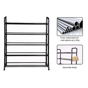 foldable plastic shoe rack