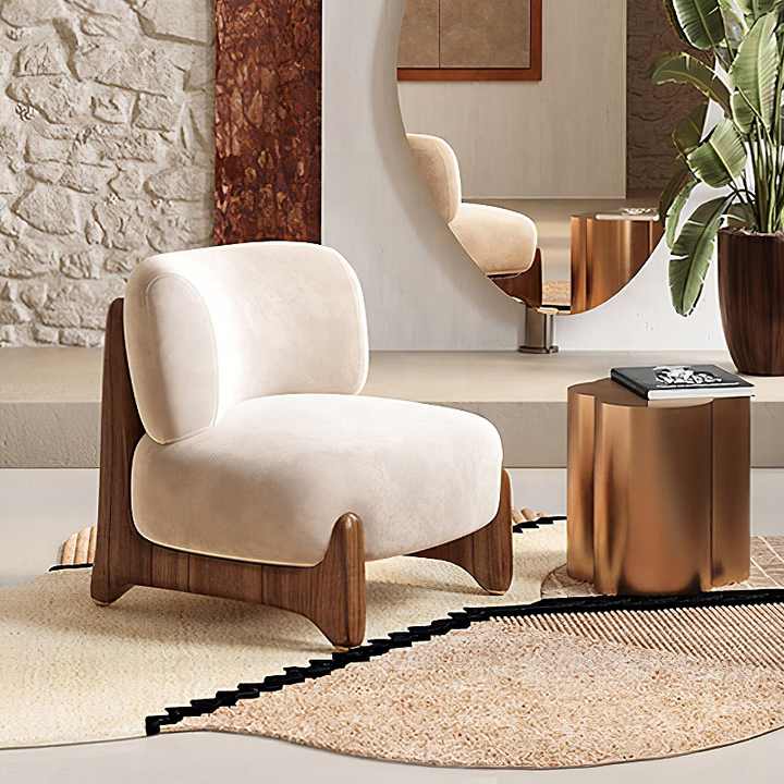 Modern coffee armchair, 