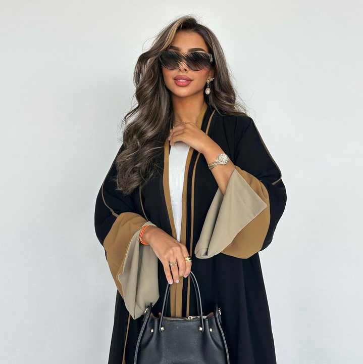 عباية سودا الاوروبي