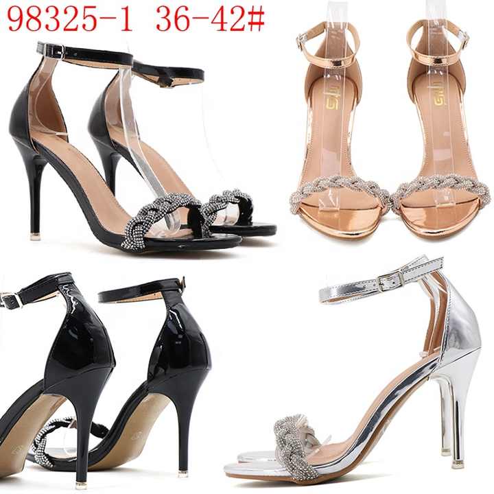 Women's summer heeled shoes 