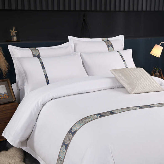 High Quality Hotel Cotton Custom Duvet Cover Set 60s 