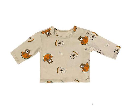 قميص و السراويل الاطفال كم طويل