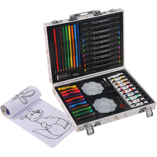Kids School Drawing Colors Wooden-مجموعة ألوان الرسم المدرسية للأطفال