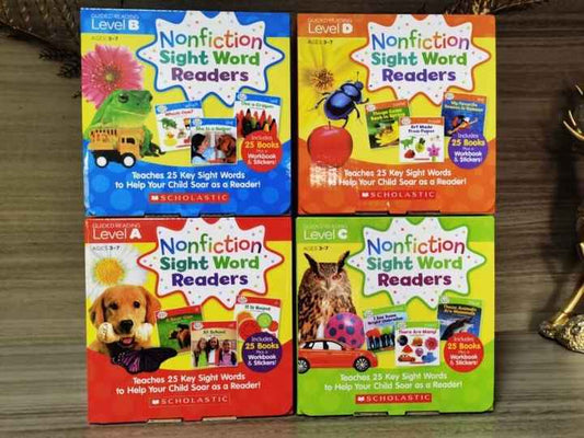 كتب تعليمية قارئات الكلمات البصرية