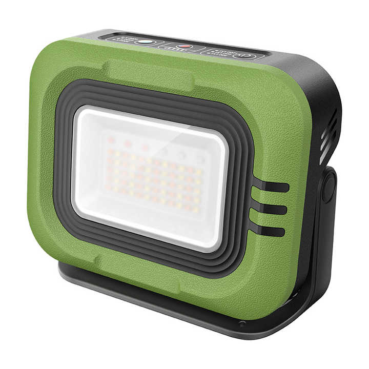 Portable LED Work Light USB Rechargeable Flashlight Outdoor Travel Camping Lamp 