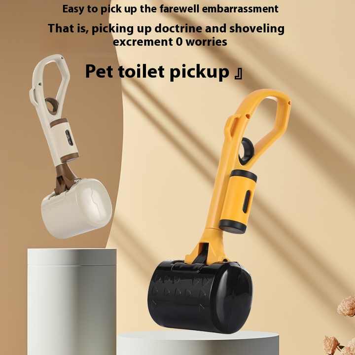 Pet Scoop Poop Picker for Outdoor Walking Supplies for Animal Care 
