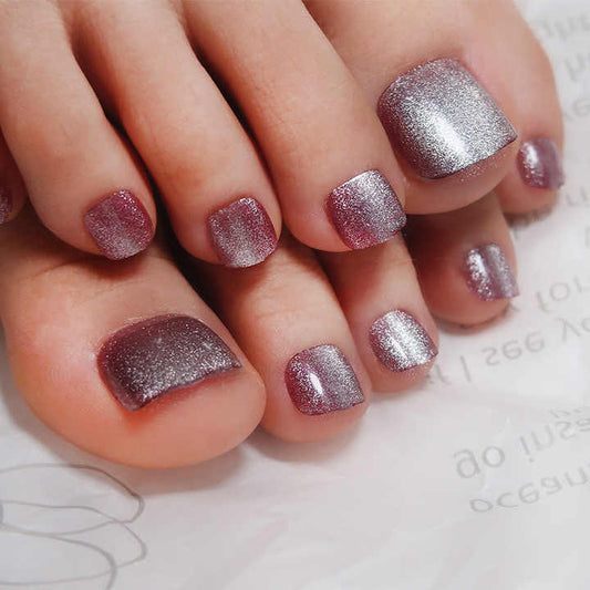 Tips Full Nails Cover Press on Natural- أطراف الأظافر