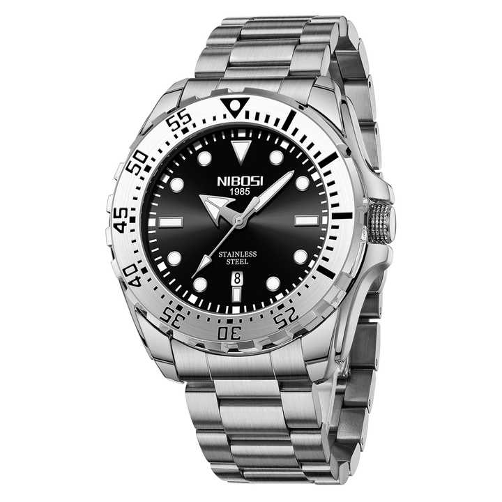 NIBOSI 2616 Men's Watch with Stainless Steel 