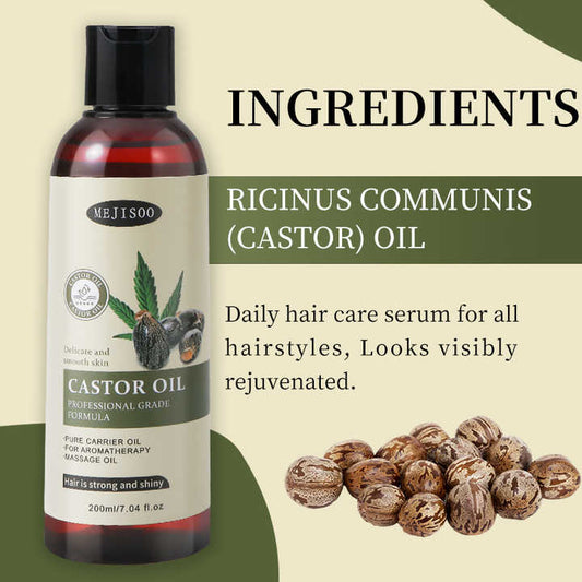 زيت الخروع لشعر- العنايه بالشعر