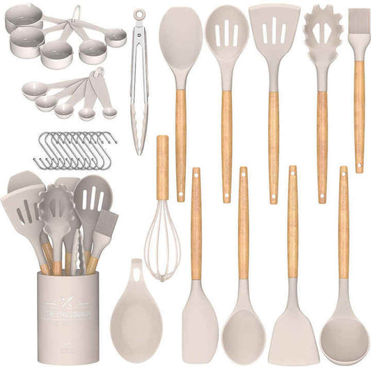Kitchen utensils spoons
