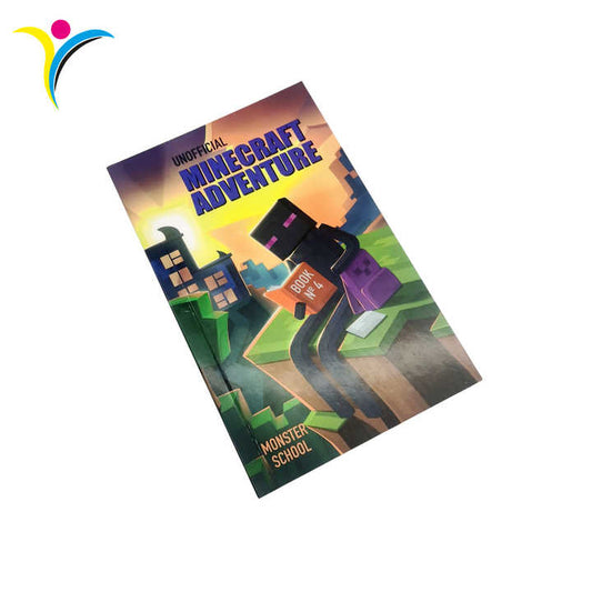 English novel printed on demand