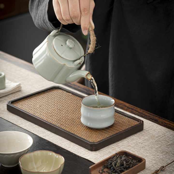 طقم شاي سيراميك من خمسة مشاهير ,Five Celebrity Ceramic Tea Set