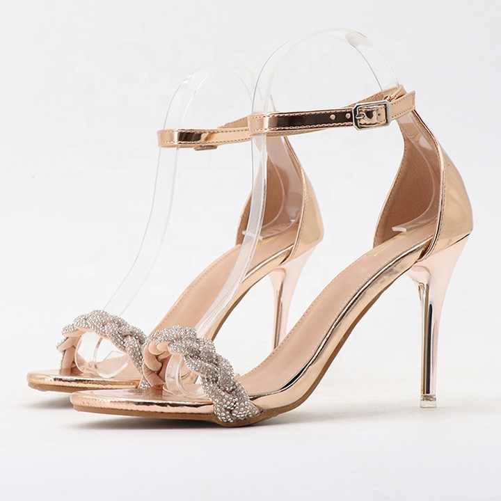 Women's summer heeled shoes 