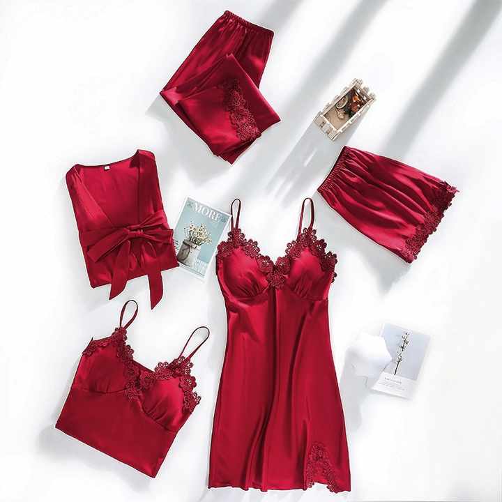 5 قطعة الدانتيل   5 Piece Lace