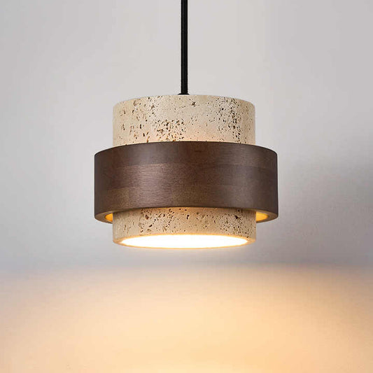 مصابيح تزيين حديثة لغرفة المعيشة من ترافرتينر . Modern Travertine Living Room Pendant Lights