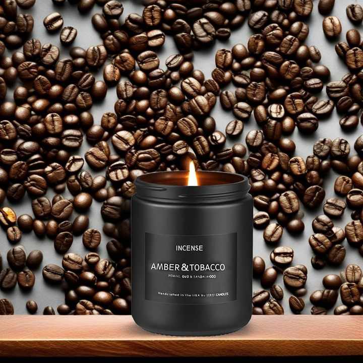 Men Aromatherapy Gift Set Soy Candle 