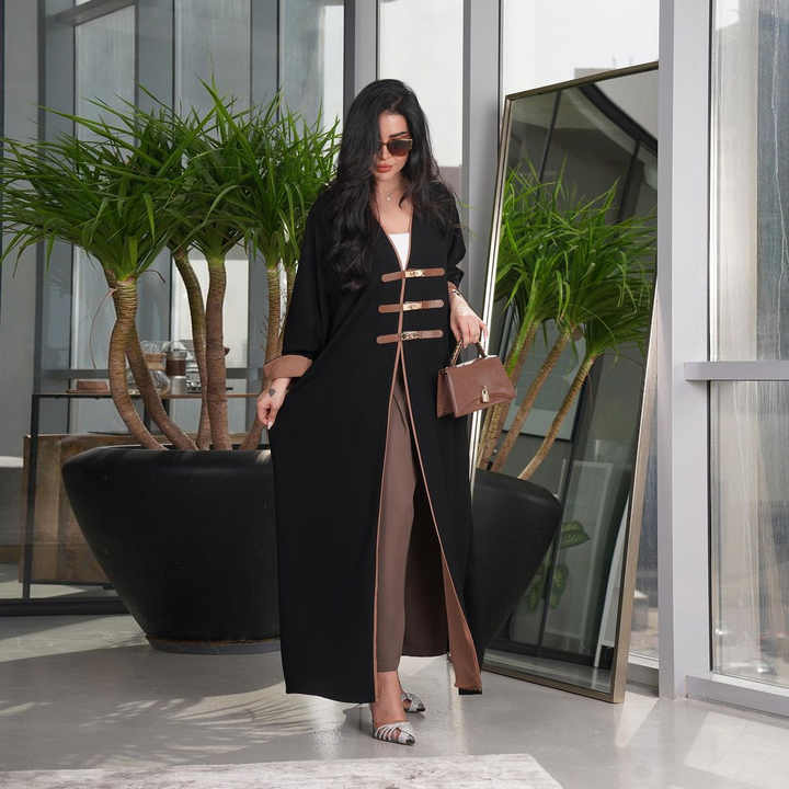 Colorful Arabic Abaya 