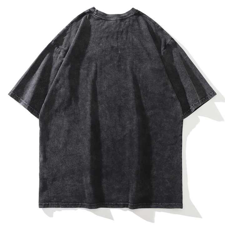 Oversized Grunge Ripped T-Shirt 