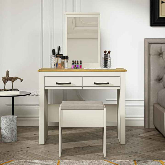 Vanity table with mirrored chair Large v 