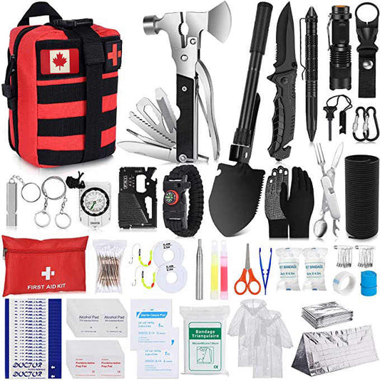 Portable Outdoor First Aid Kit Bag with Axe 