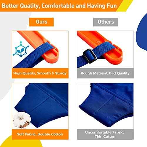 Toddler Swing Set Easy Assembly- FUNLIO 2 1 شديدة التحمل للاستخدام الداخلي/الخارجي للأطفال