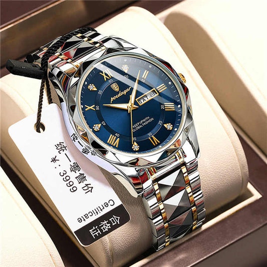 POEDAGAR 615 ساعة يد رجالية من أفضل . POEDAGAR 615 Men's Watch Top Brand