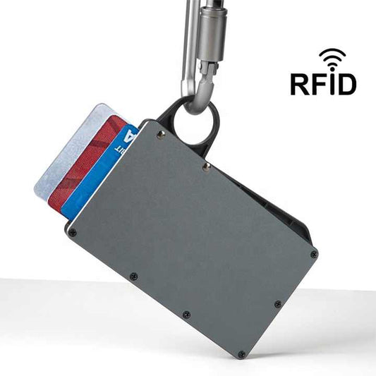 2022 حار بيع الحد الأدنى المعادن حامل بطاقات . 2022 Hot Sale Minimalist Metal Card Holder Aluminum