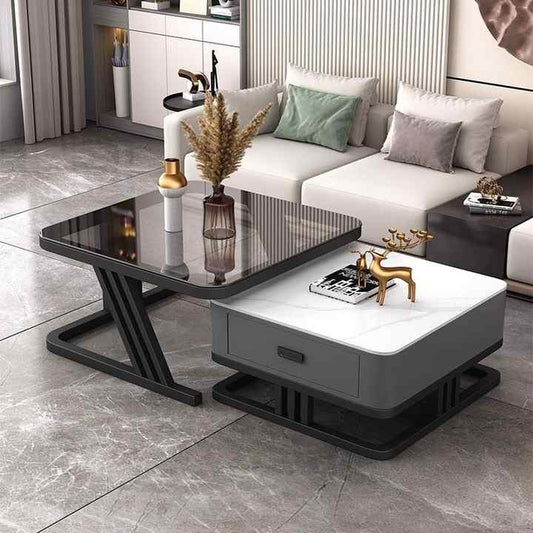 Luxury light coffee table. 