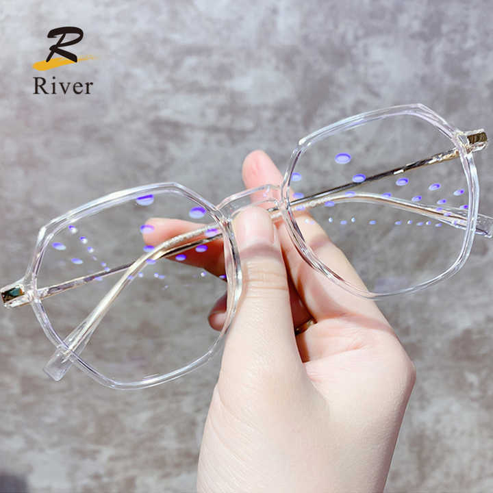 نظارات نسائية بصرية مقاومة للضوء الأزرق موديل TR 90 من River Fashion للنساء River Fashion TR 90 Blue Light Blocking Optical Glasses for Women
