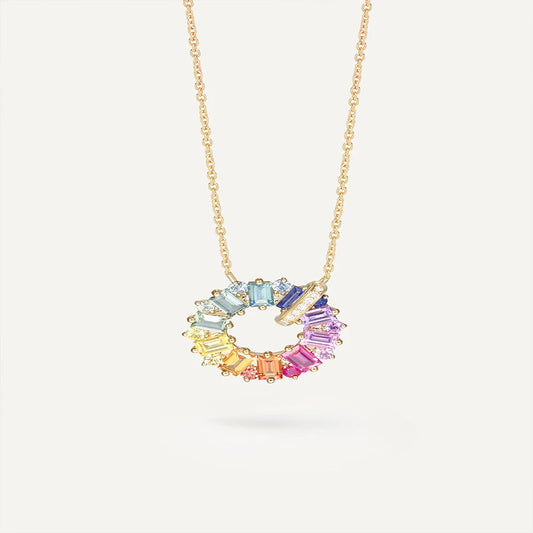 Women's gold necklace 