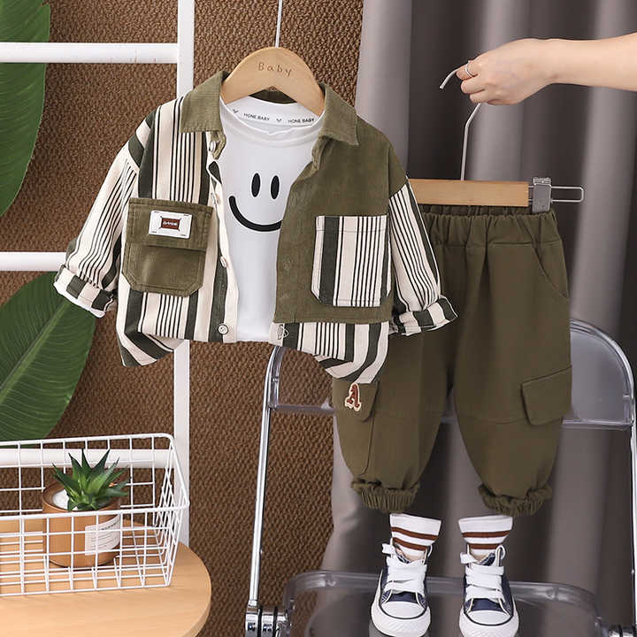 Children's cotton suit 