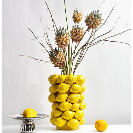 Home Gift Modern Salon Decor Unique Ceramic Vase 
